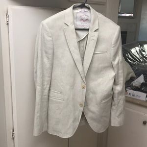Zara man Denim couture blazer